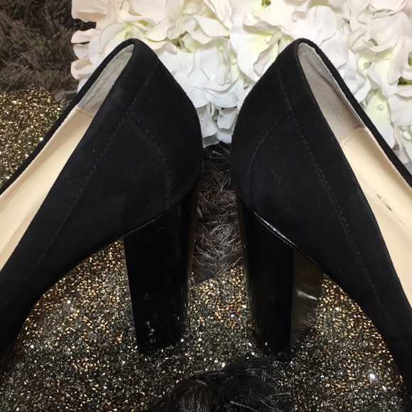 Black Suede Platforms - Picture 4 of 8